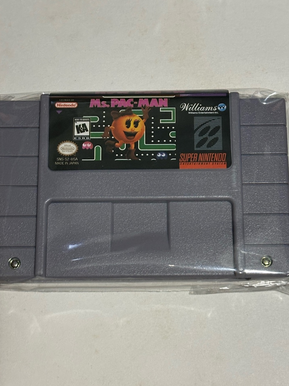 Nintendo Ms. Pac-Man Super Nintendo